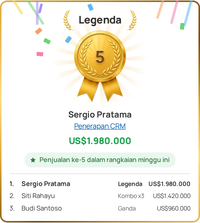 Jendela Sales Arena dengan tingkatan «Legenda»