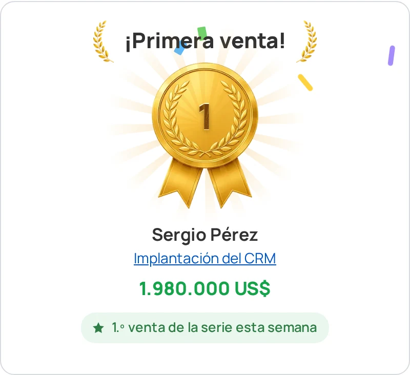 Ventana de Sales Arena con el nivel «Primera venta»